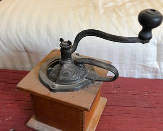 Antique Coffee Grinder		
