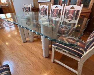 9pc Southwest Table & Chair Set		
