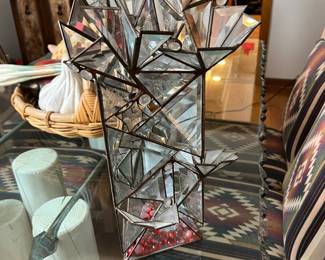 CustomArt Glass Centerpiece Vase		
