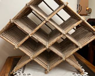 Rustic Twig Wine Rack		
