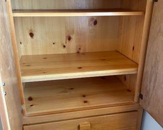 Pine Wardrobe Cabinet		
