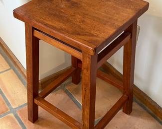 Solid Wood Stool		
