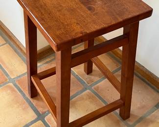 Solid Wood Stool		
