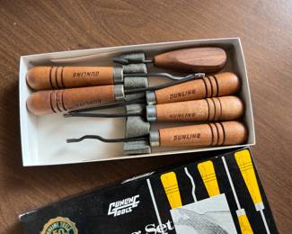 Gunline Checkering Wood Carving Set		
