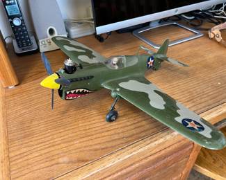 Vintage Cox Thimble Drome Plane Airplane 1956		
