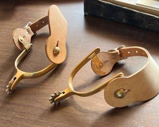Gold Cowboy Spurs		
