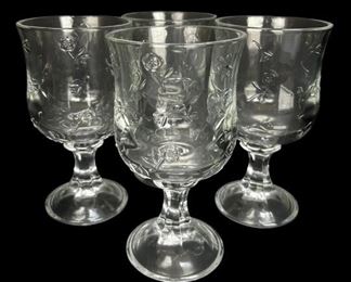 Anchor Hocking Glass Goblets