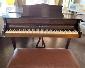 Haines Bros. Baby grand piano