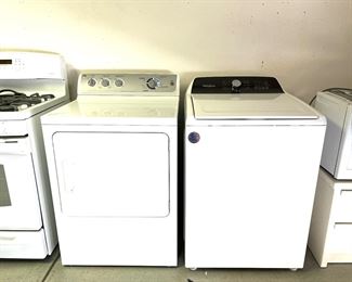GE Signal dryer & Whirlpool washer 