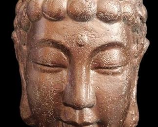 Copper Budda Head