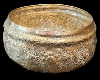 Hammered Metal Bowl