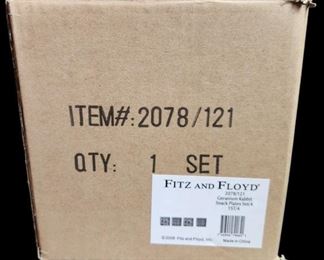 NEW Fitz and Floyd Plates