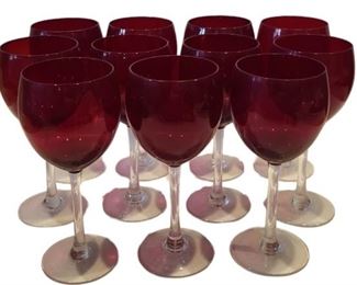 Red Wine Glasses