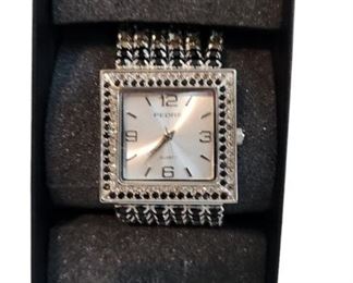 Silver Pedre Watch
