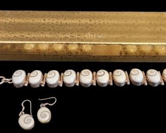 Sterling Silver and Shell Jewelry