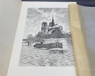 Vintage Notre Dame de Paris Maxime Juan rint