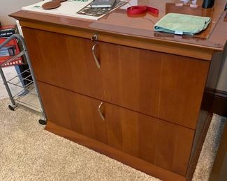 Two Drawer Lateral File (36”L x 24”D x 29”H)