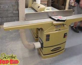 Powermatic Woodworking with Helical Cutting Head 6inch Jointer Model No. 54HH Serial HH  Works