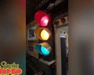 Vintage Stop Light Works