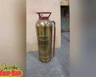 Antique Fire Extinguisher Quick Aid