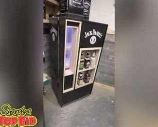 Custom Made Refurbished 60s Pepsi Machine Turned into a Liquor Display Cabinet Beautiful
