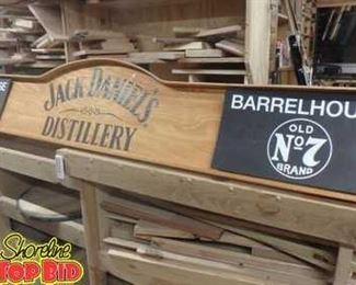 Hand Made Jack Daniels Distillery Wood Sign Wall Decor