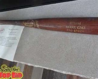 Louisville Slugger Genuine Model C243 Pro Stock Signed By Duke Snider Baseball Bat