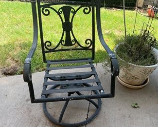 patio rocking chair