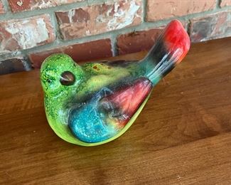 multi colored bird
