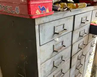 metal parts organizer