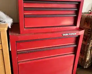 rolling tool chest with tools