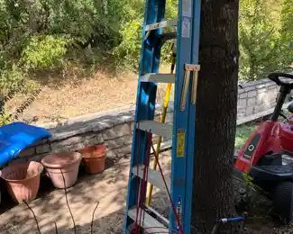 Werner fiberglass ladder