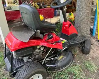 Troy-Bilt rear engine, 30" deck riding mower, lightly used