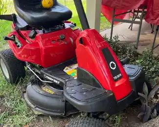 Troy-Bilt rear engine, 30" deck riding mower, lightly used