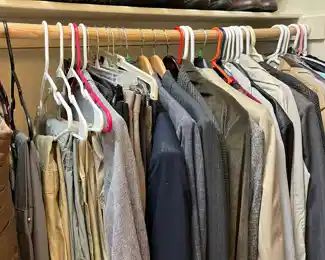 men's shirts and shoes
