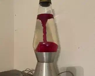 vintage lava lamp