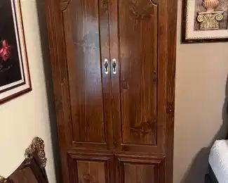 narrow armoire