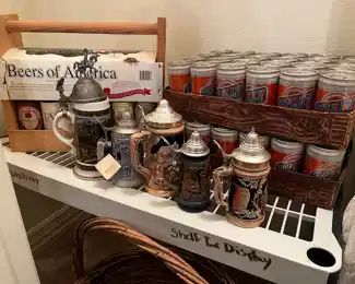 steins and Billy Beer