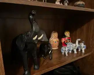 carved animals