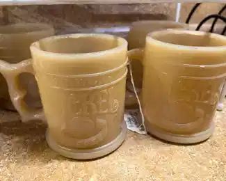 Whataburger Nickel coffee mugs, four