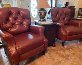 leather recliners