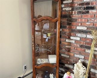 Curio Cabinet Display