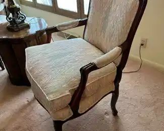 Vintage Carved HENREDON Armchair