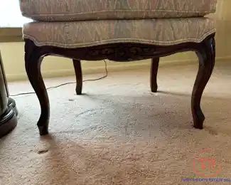 Vintage Carved HENREDON Armchair