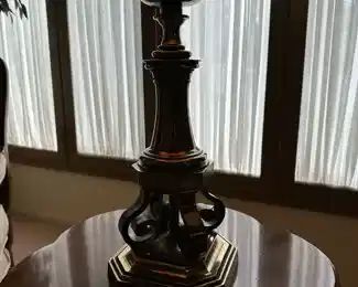 Vintage Brass STIFFEL Table Lamp