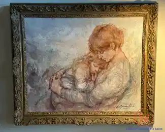 Original Oil on Canvas by ANTONIO GONZALES COLLADO