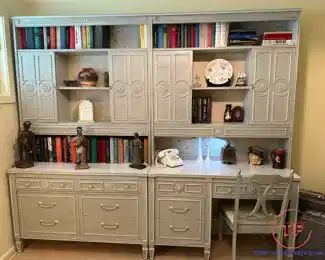 Vintage THOMASVILLE French Provincial Style Wall Unit