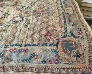 Antique Handmade Rug Made in British India