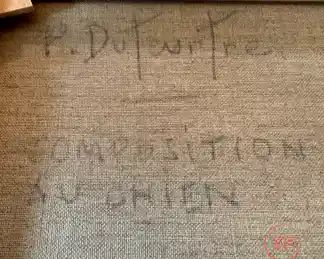 Original Oil on Canvas by PIERRE EUGENE DUTEURTRE