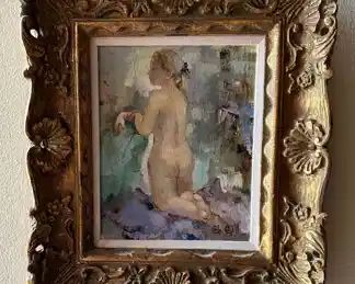 Original Nude Oil on Canvas by CHRISTIANNE GILLONIER